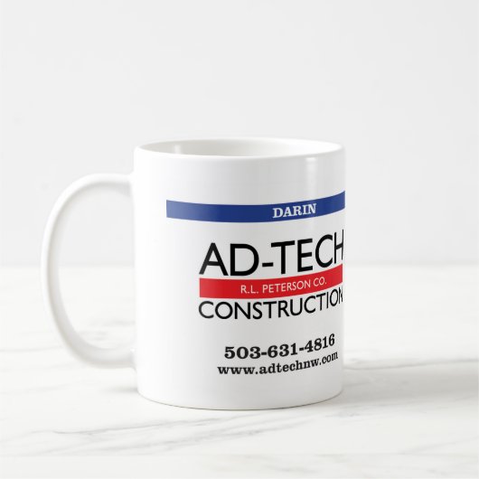 AdTechMugDARIN Kaffeetasse (Links)