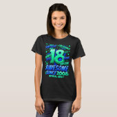 Adult 18 Year Old For Boys 18th Birthday Boy T-Shirt (Vorne ganz)