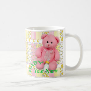 Adult Baby Pastel Bear and Bottle Kaffeetasse