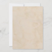 Adult Beach Birthday Party | Alter Einladung (Rückseite)