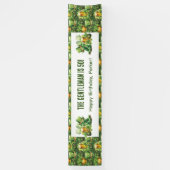 Adult Birthday St Patrick's Day Personalisiert Banner (Vertikal)