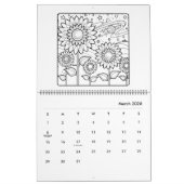 Adult Coloring Calendar Kalender (Mär 2026)