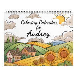 Adult Coloring Calendar Kalender