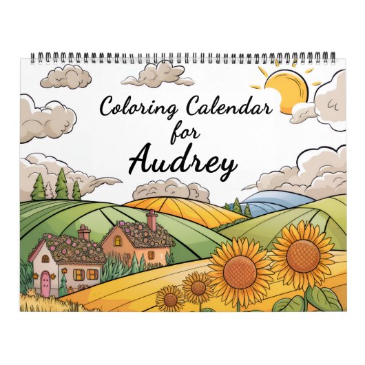 Adult Coloring Calendar Kalender (Titelbild)
