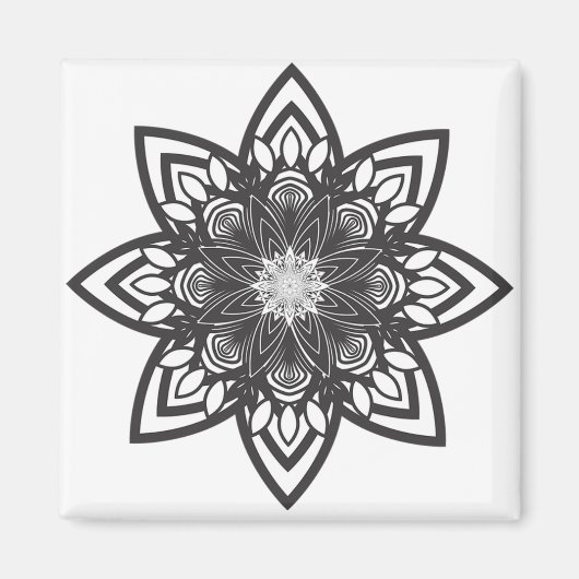 Adult Coloring: Mandala Magnet (Vorne)
