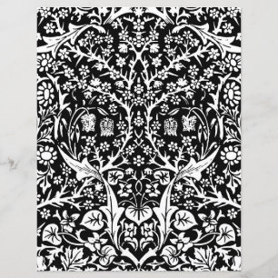 Adult Coloring Page - William Morris Blackthorn