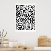 Adult Coloring Poster William Morris Exotic Frucht (Küche)