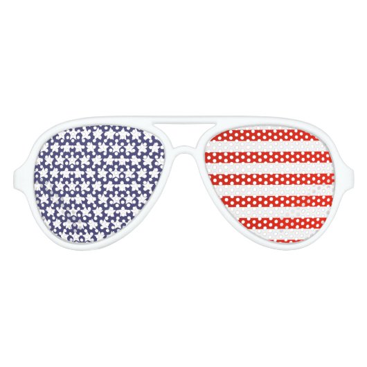 Adult Eyepster Party Shades Partybrille (Vorderseite)