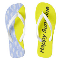 Adult Flip Flops, Wide Straps