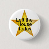 Adult Gold Star Button (Vorderseite)
