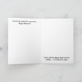 Adult Halloween Card Karte (Innenseite)