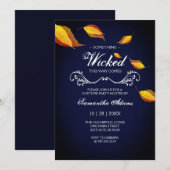 Adult Halloween Einladungen Kostüm Party (Vorne/Hinten)