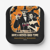 Adult Halloween gute Zeit Party Geschirr. Pappteller (Vorderseite)