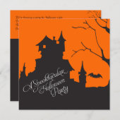 Adult-Halloween-Party Einladung (Vorne/Hinten)