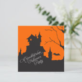 Adult-Halloween-Party Einladung (Stehend Vorderseite)