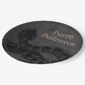 Adult Halloween Schlange Pappteller (Schrägansicht)