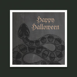 Adult Halloween Schlange Serviette