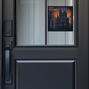 Adult Halloween Spuk Mansion Party Fensteraufkleber