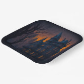 Adult Halloween Spuk Mansion Party Pappteller (Gewinkelt)