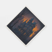 Adult Halloween Spuk Mansion Party Serviette (Ecke)