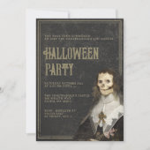 Adult Halloween Viktorianisches Gotisches Party Einladung (Vorderseite)
