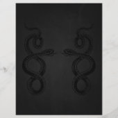 Adult Halloween Vintag Serpent Party Flyer (Hinten)