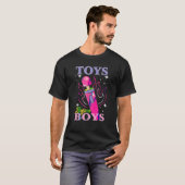 Adult Humor Sprichwort Toys Before Boys Funny T Sh T-Shirt (Vorne ganz)