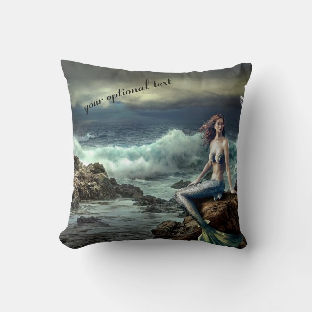 Adult Mermaid Pillow Kissen (Vorderseite)