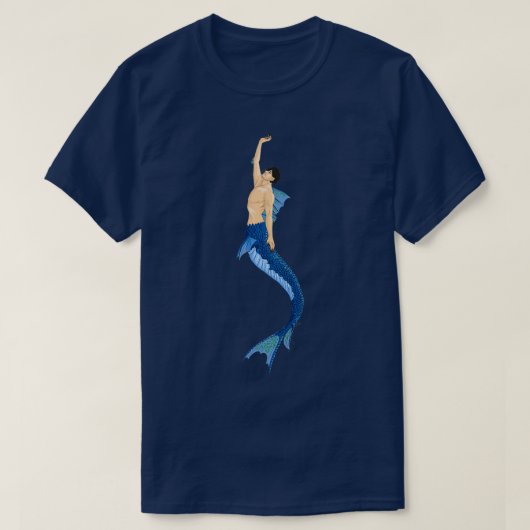 Adult Merman T-Shirt (Design vorne)