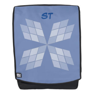 Adult-Rucksack - Diamantblätter mit Text Rucksack