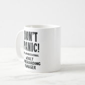 Adult Safeguarding Manager Kaffeetasse (Vorderseite Links)
