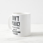 Adult Safeguvisor Kaffeetasse (Vorderseite Links)