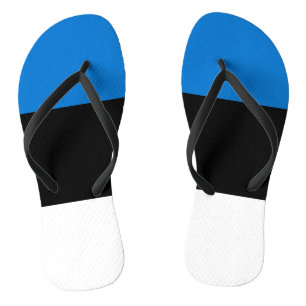 Adult Slim Rips mit Flagge Estlands Badesandalen