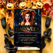 Adult Spooky Devil Halloween-Party Einladung