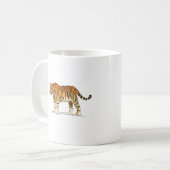Adult Tiger Kaffeetasse (Vorderseite Links)