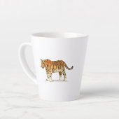 Adult Tiger Milchtasse (Linke Ecke)
