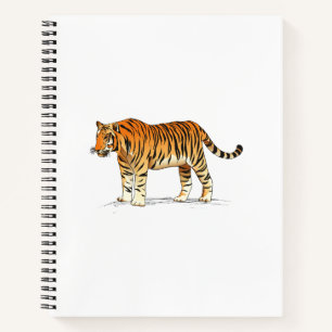 Adult Tiger Notizblock