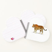 Adult Tiger Notizblock (Innenseite)