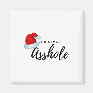 Adult Weihnachtsloch Magnet