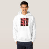Adulterer, Scarlet Letter Hoodie (Vorne ganz)