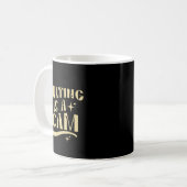 Adulting Is A Scam,funny Sarcastic Sublimation Gif Kaffeetasse (Vorderseite Links)