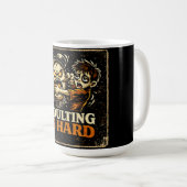 Adulting Is Hard – Millennial Life Humor Relatable Kaffeetasse (VorderseiteRechts)