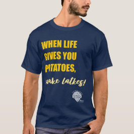 Adults' Hanukkah Shirt - "Make latkes"