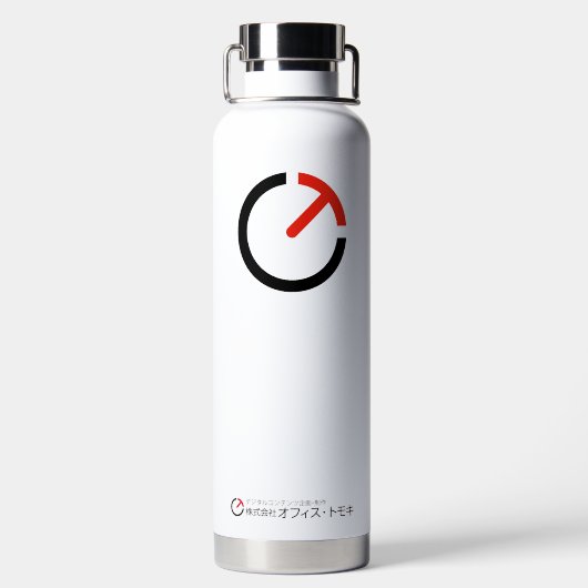 ADV-C Powered by Office TOMOKI Inc Trinkflasche (Rückseite)