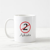 Advaita - nicht zwei kaffeetasse (Links)