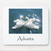 Advaita Schwäne Mousepad (Vorne)