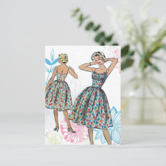 Advance Mode Postkarte (Stehend Vorderseite)