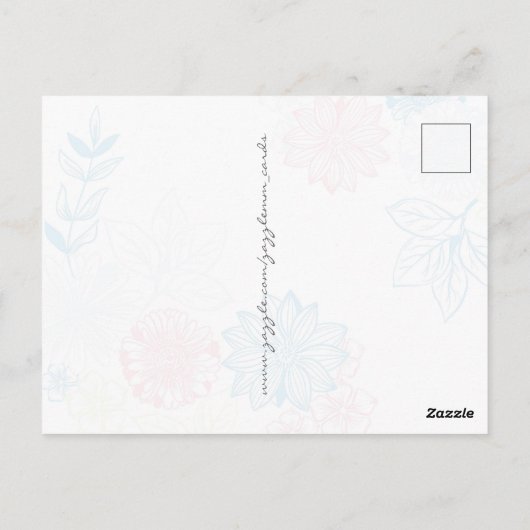 Advance Mode Postkarte (Rückseite)