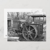 Advance Rumely Tractor, 1936 Postkarte (Vorne/Hinten)