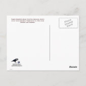 Advance Thresher Co. Steam Traction Motor Postkarte (Rückseite)